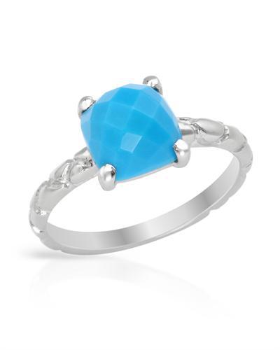 Strieborný prsteň s tyrkysom