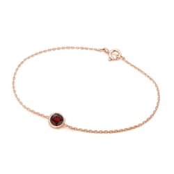 Zlatý náramok s granátom Rollie
