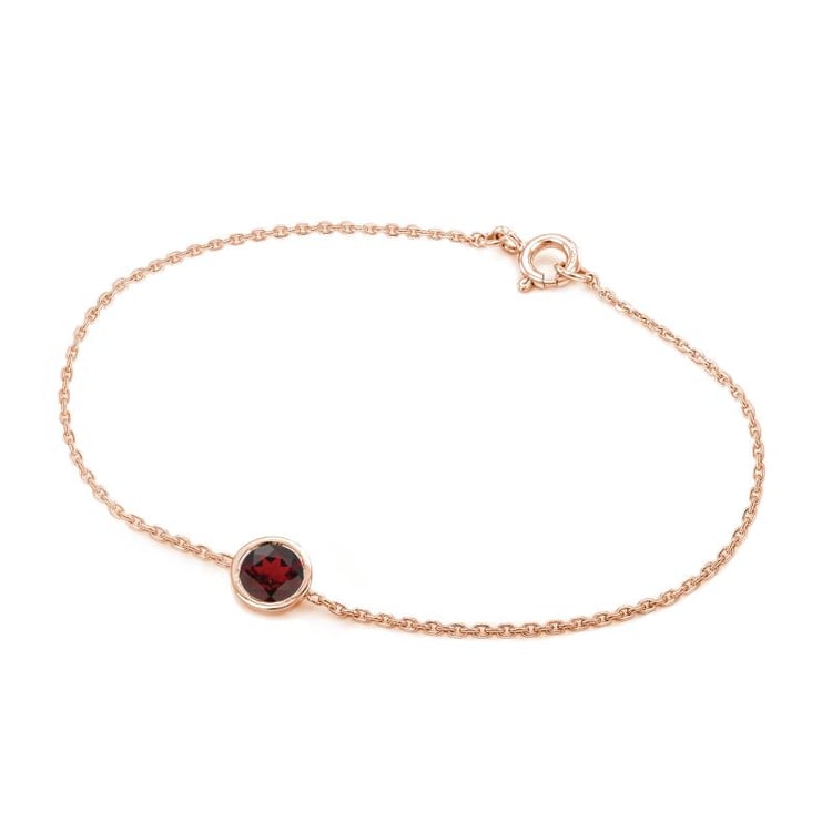 Zlatý rodolitový náramok 20819