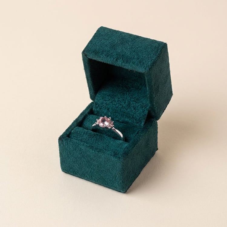 Rozvodový zlatý prsteň s morganitom Joshua 165563