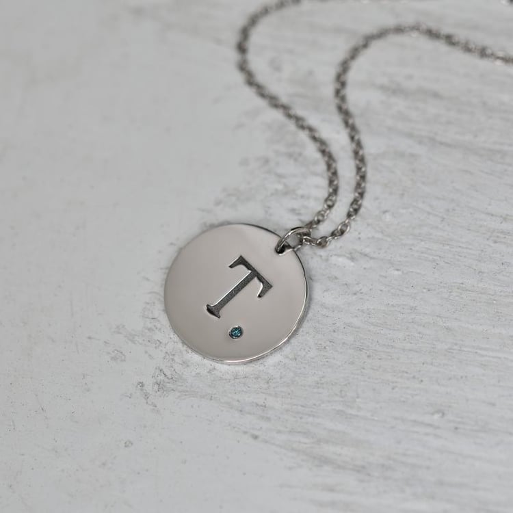 Náhrdelník s písmenom zo zlata 43843