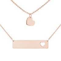 Set náhrdelníkov pre dvoch Aubrey