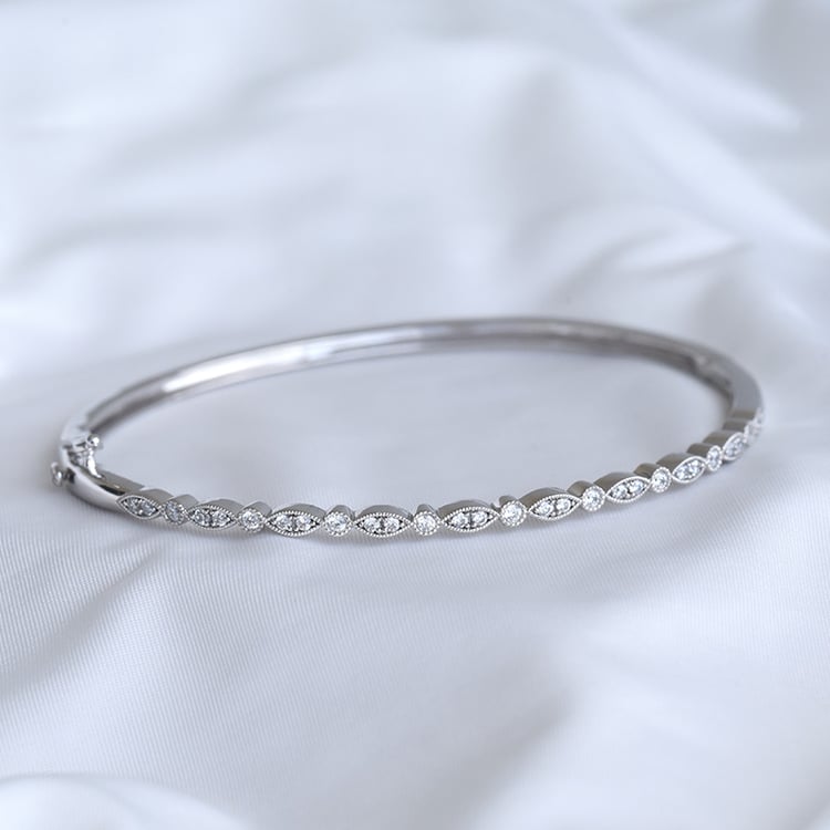 Náramok s blyšťavými lab-grown diamantmi Cressida 107284