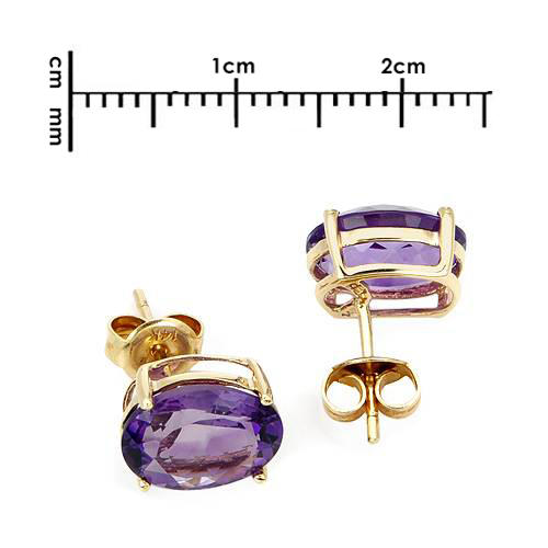 Ametystové náušnice 53492