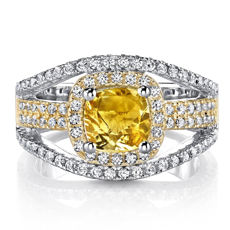 Citrínový prsteň 22829