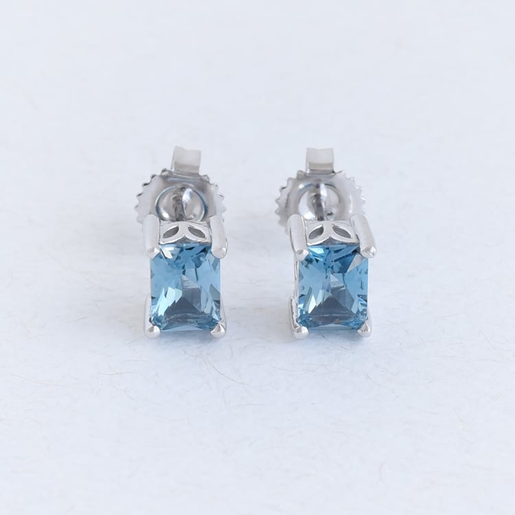 Náušnice s modrými topásmi Mayah 96445