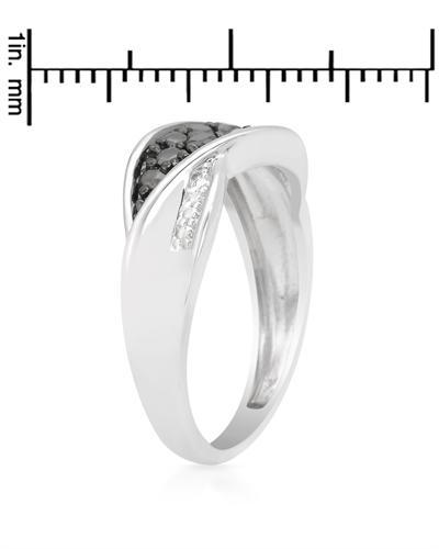 Prsteň s čiernymi diamantmi 1063