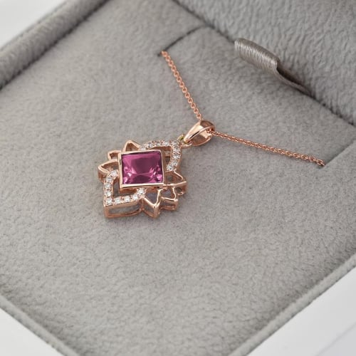 Turmalínový prívesok s diamantmi Jeffre