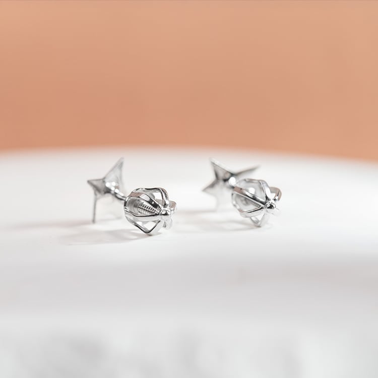 Skrutkovacie náušnice v tvare hviezdičiek Malý princ 151453