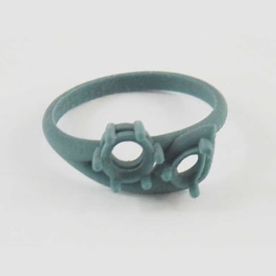 Voskový model prsteňa