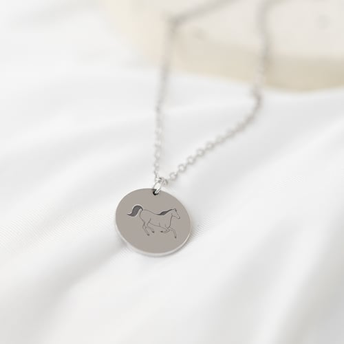 Strieborný personalizovaný náhrdelník Čínske znamenie zverokruhu