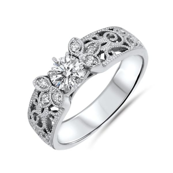 Zlatý zásnubný prsteň