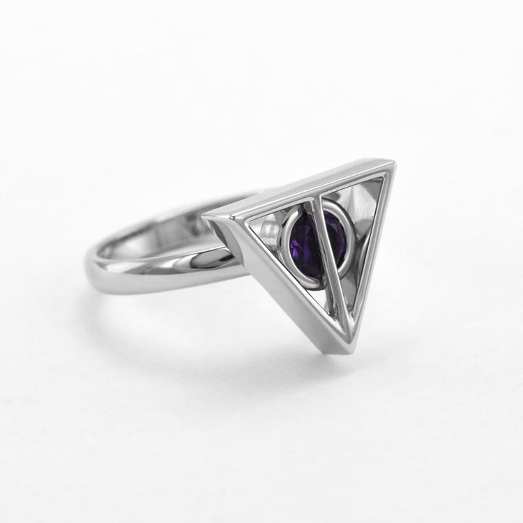 Prsteň s ametystom 16249