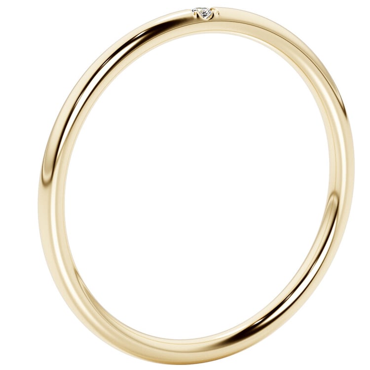 Jemný prsteň s diamantom Beryl 152515