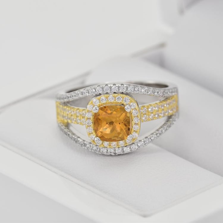 Prsteň zo striebra 26464