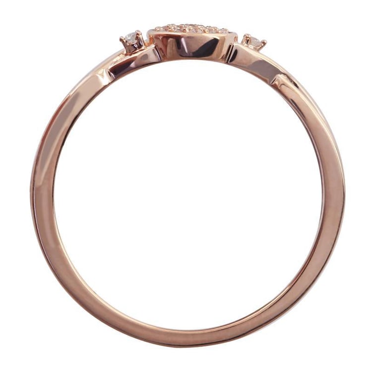 Prsteň s diamantmi Dabys 10557