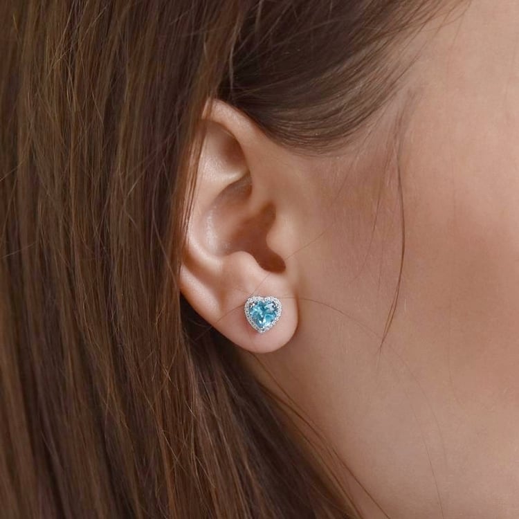 Náušnice s topásmi 106990