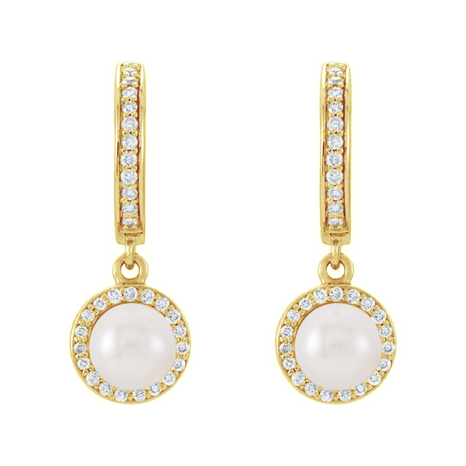 Zlaté náušnice 82529