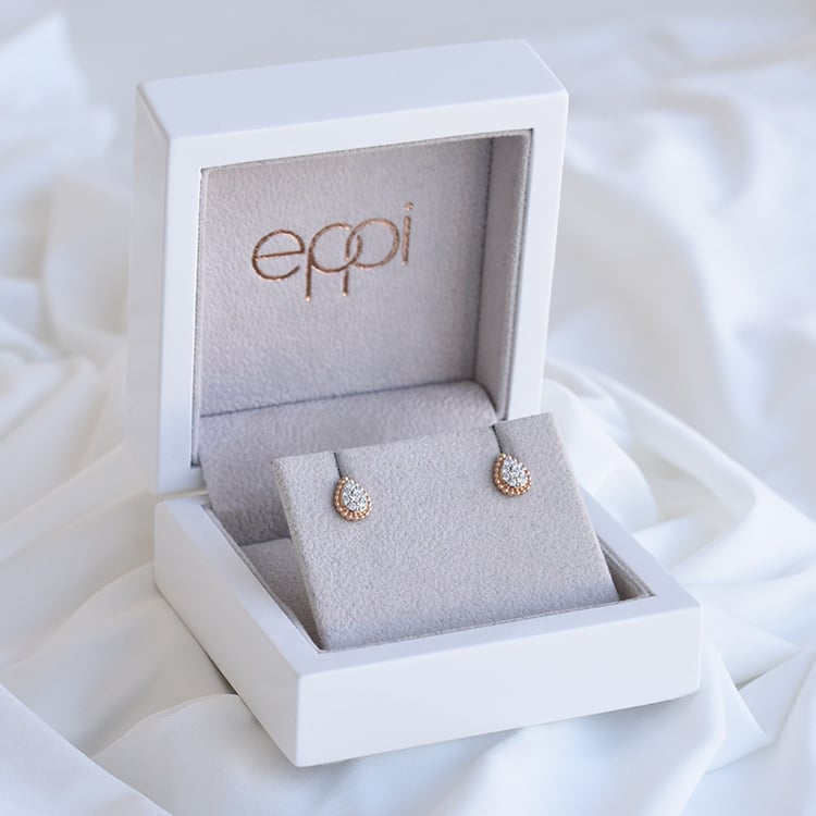 Diamantové náušnice zo zlata 85263