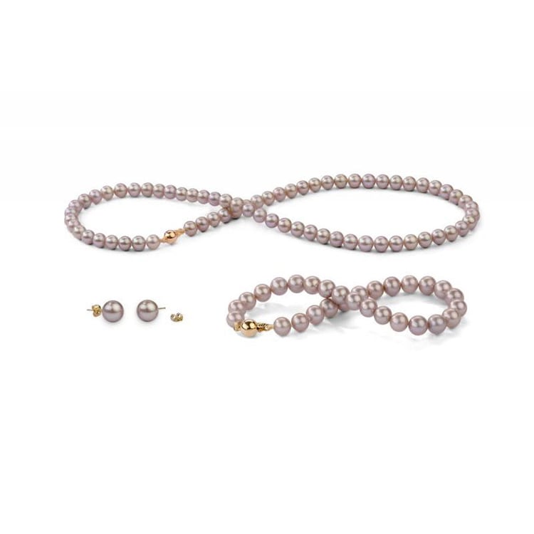 Zlatá kolekcia s perlami