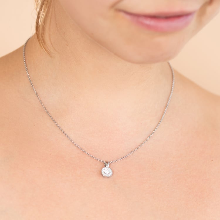 Kolekcia šperkov s moissanitmi a diamantmi Bain 102033