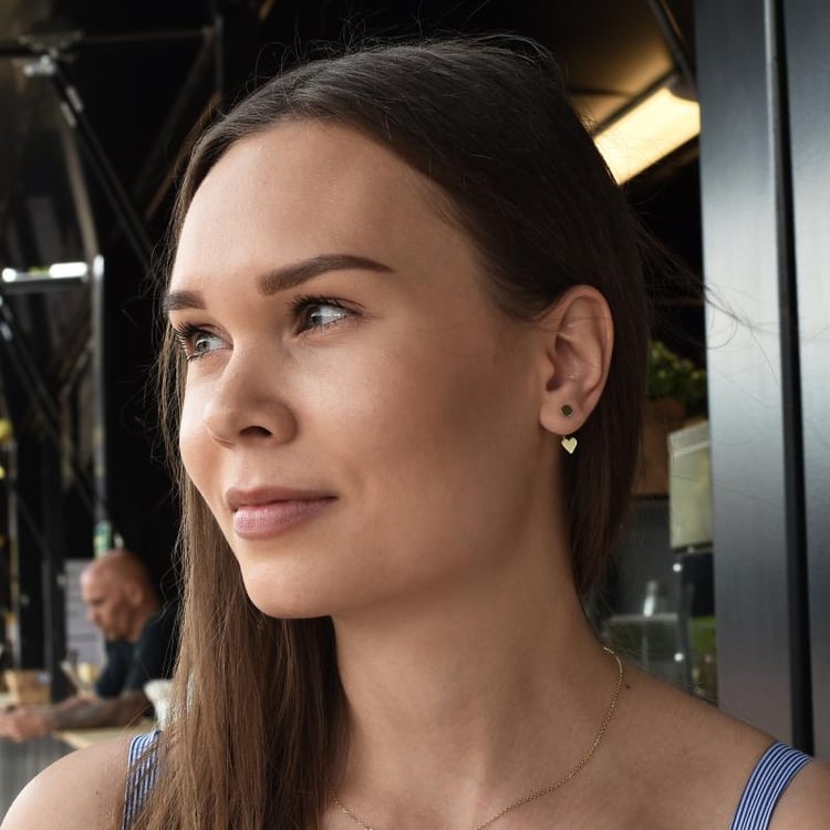 Fashion zlaté náušnice 32131