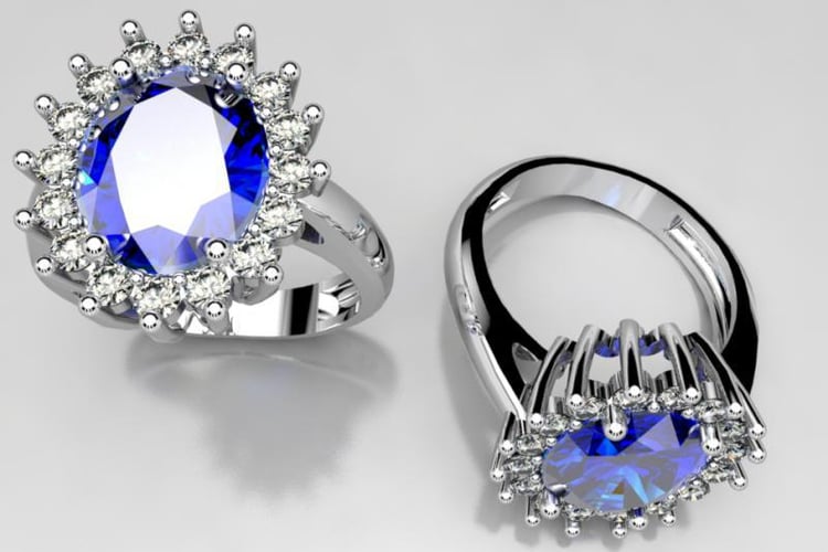 zlaty prsten so zafirom 55537