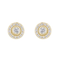 Náušnice 2v1 s diamantmi Marisa