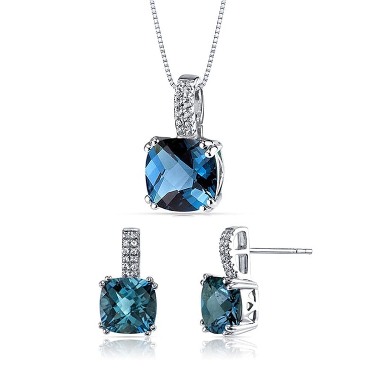 Elegantná zlatá kolekcia s topásmi Nadja