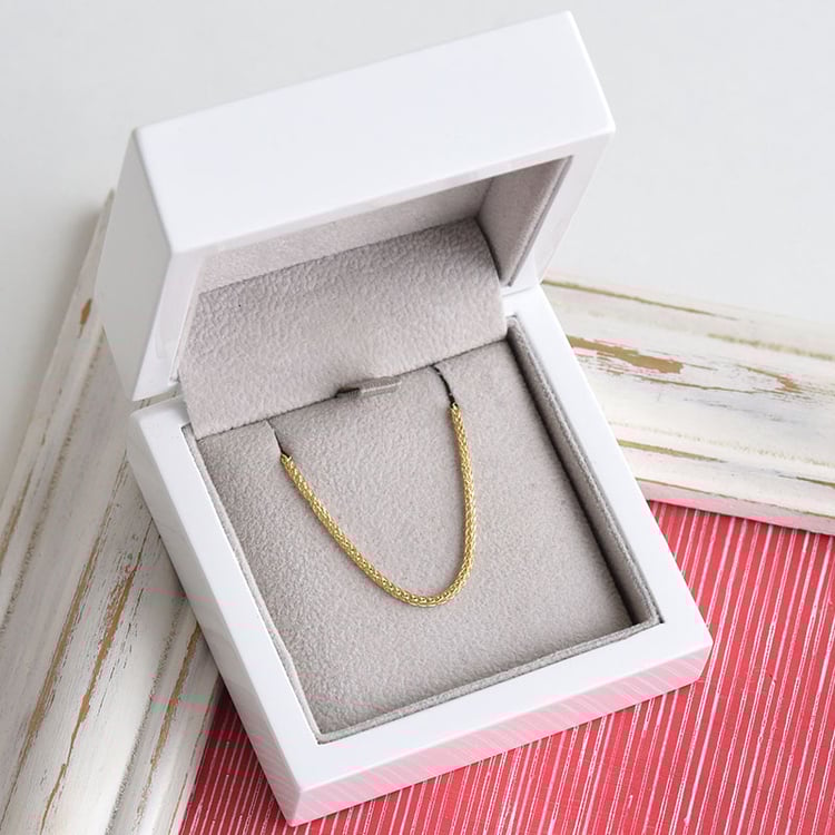 Zlatá spiga retiazka 45 cm 152586