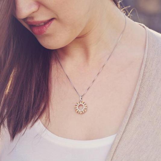 Citrínový náhrdelník Haxina 14359