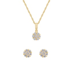 Set šperkov s lab-grown diamantmi Slater