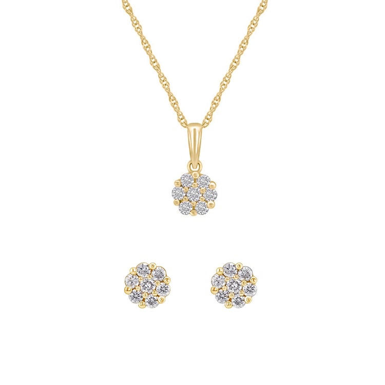 Kolekcia šperkov s lab-grown diamantmi Slater 109284