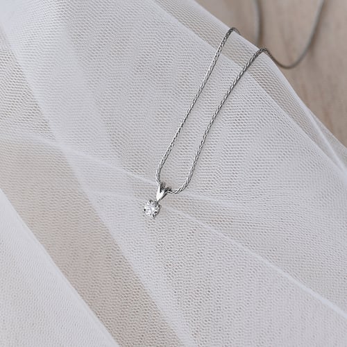 Platinový prívesok s diamantom Briar