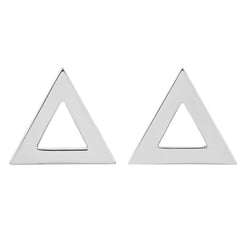 Zlaté trojuholníkové náušnice MegieTriangle