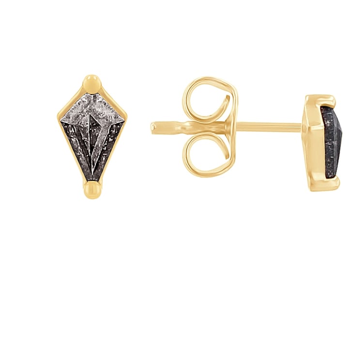 Náušnice s kite salt and pepper diamantmi Joann 126624