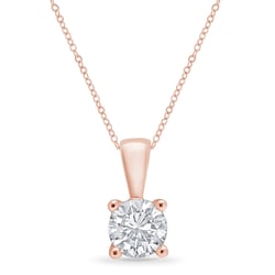 Prívesok s výberom karátovej váhy lab-grown diamantu Stacey