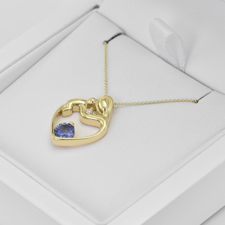 Náhrdelník s tanzanitom 31802