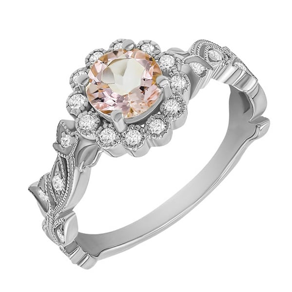 Romantický zlatý prsten