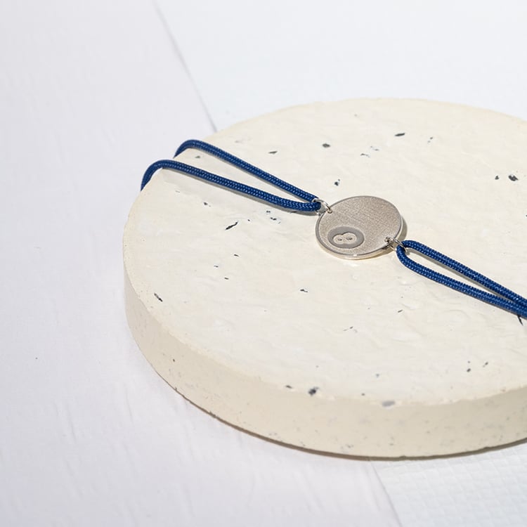 Povrázkový náramok lopta s gravírom vašej voľby Billiard 124723