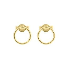 Strieborné napichovacie karma náušnice Elina