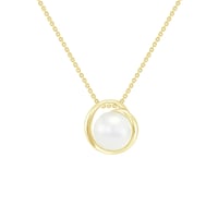 Zlatý perlový prívesok Colton