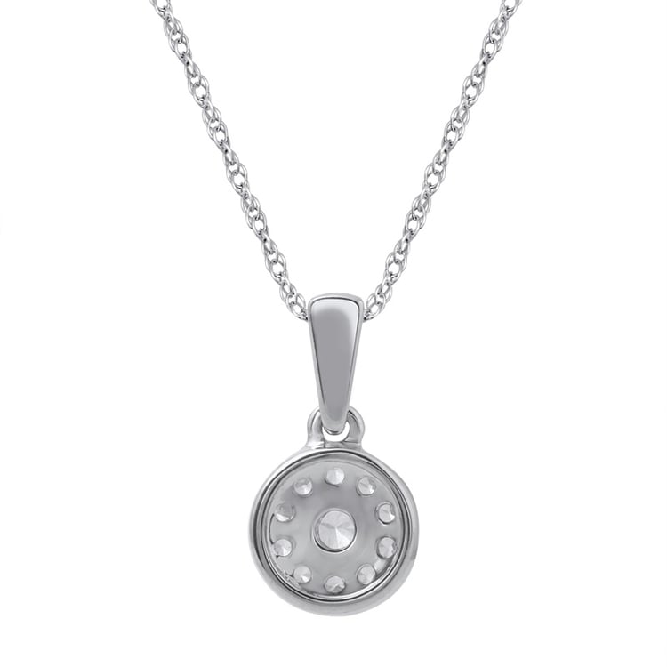 Náhrdelník s diamantmi 19048