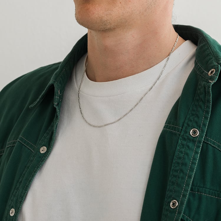 Figaro retiazka 55 cm zo striebra 129909