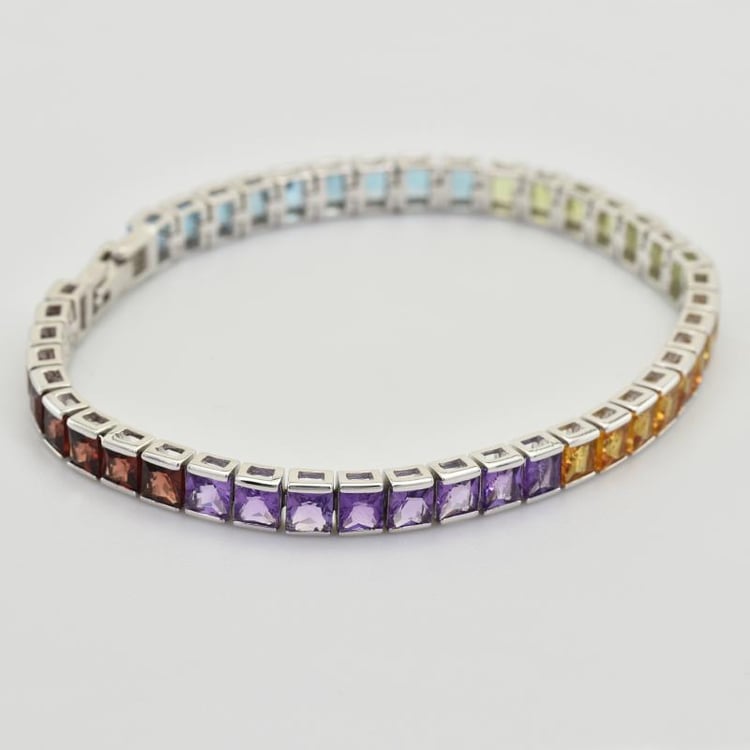 Drahokamový náramok Aditi 43632