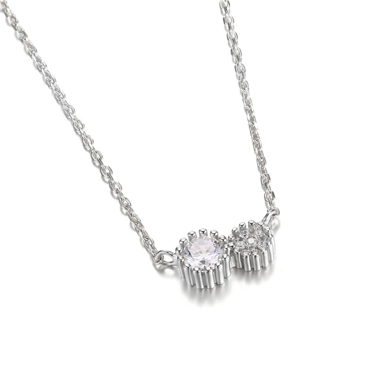 Strieborný náhrdelník 18832