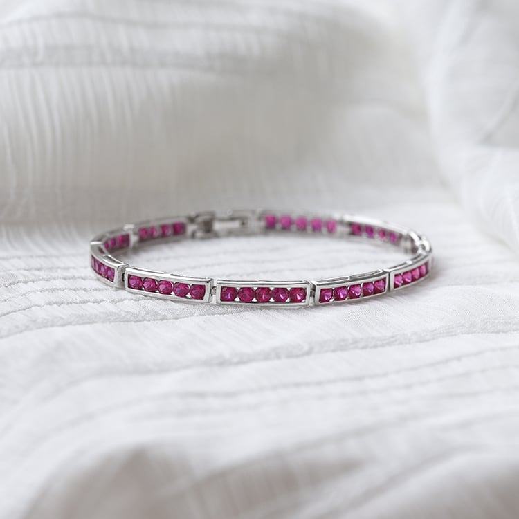 Rubínový náramok 69289