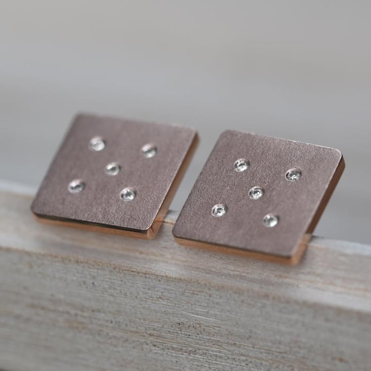 Diamantové manžetové gombíky 60246