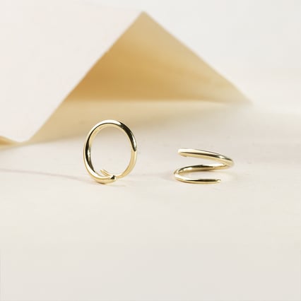 Náušnice s atypickým designem Helgi