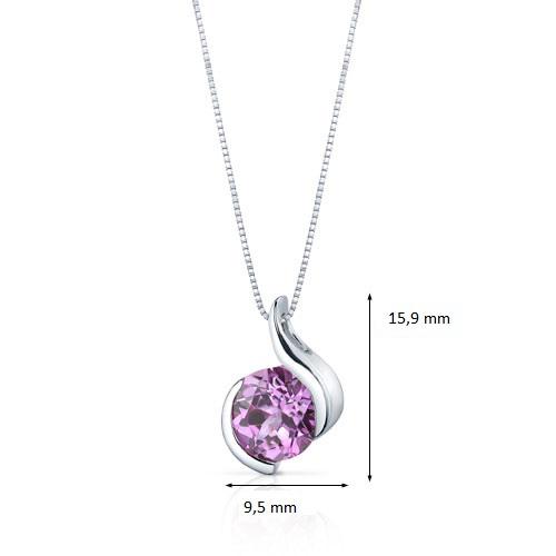 Náhrdelník so zafírom 12917